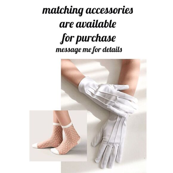 🖤🤍 Pinup Retro Vintage 1950s Floral White Rockabilly Dress w/Belt NEW L - Picture 14 of 15